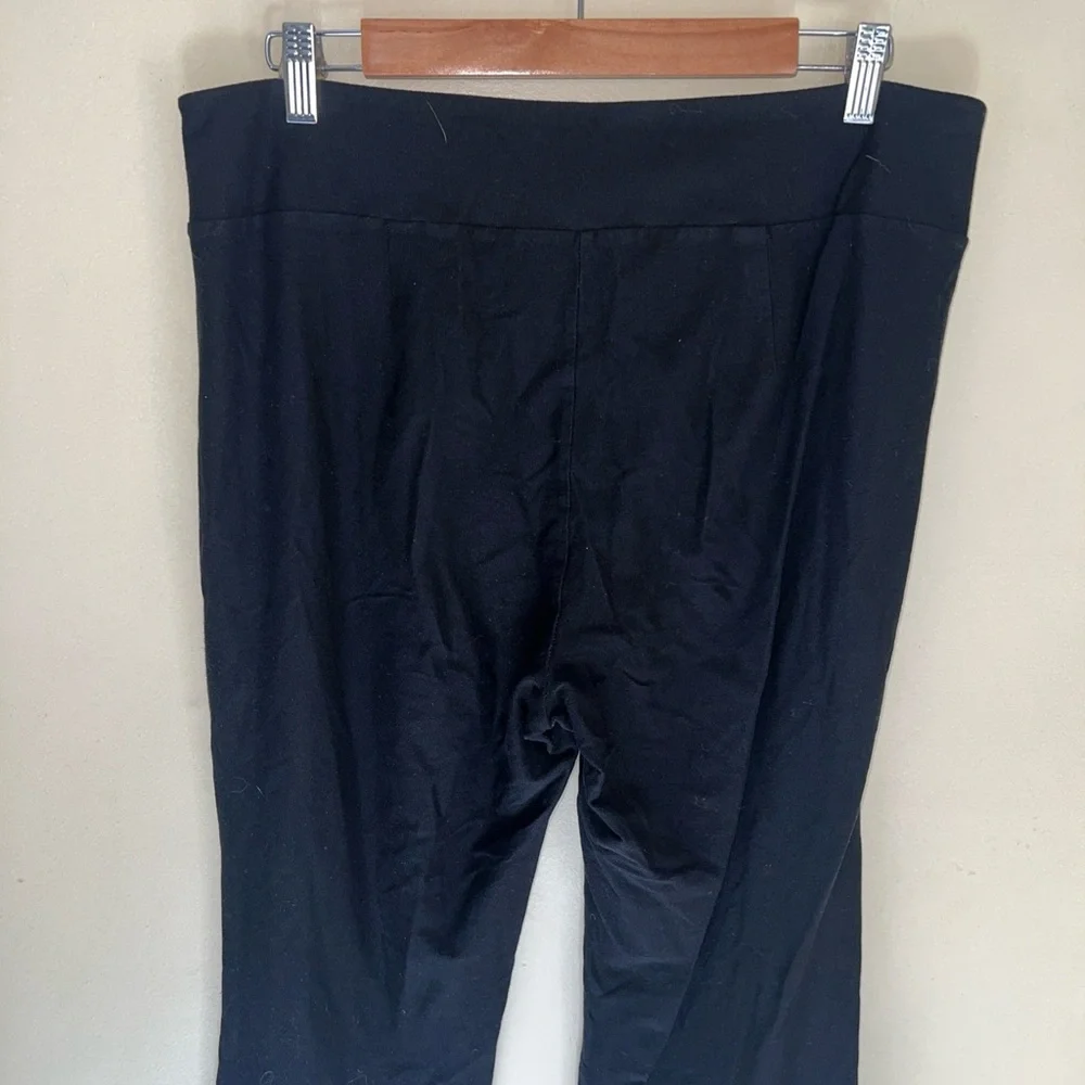 Eileen Fisher Crepe Black Women’s Pants large petite - Picture 6 of 6